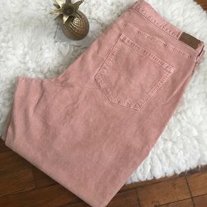 NWOT American Eagle Stretch Corduroy Mom Pant